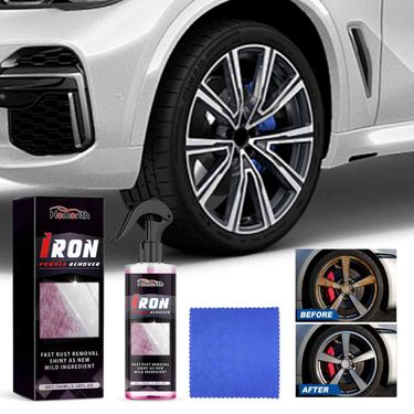 Wheel Paint Removal Iron Spray Automobile Metal Rust Refurbishment Anti-rust Care And Maintenance Cleaner_autovado.com