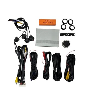 AHD 1080P Universal 3D 360° Car Camera System - HD Night Vision Parking Assistant With 4 Channel Panoramic View & Loop Recording_autovado.com