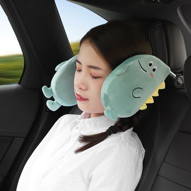 Car headrest neck pillow children's car sleeping artifact adjustable car seat pillow car rear sleeping pillow_autovado.com