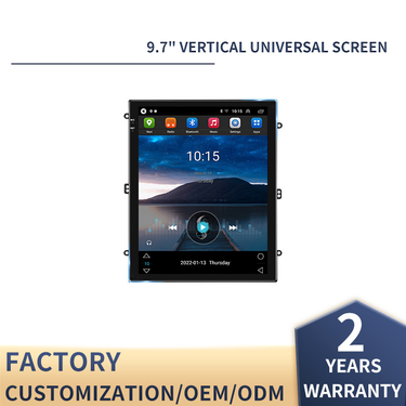 Vertical screen host navigation 9.7 inch HD Android system frame host car GPS_autovado.com