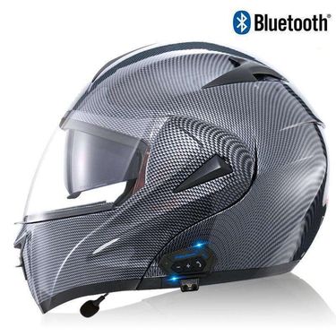 Specially Designed VIRTUE Electric Motorcycle Bluetooth Men's Exposed Helmet, Running Helmet Can Be Made Into New_autovado.com