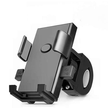 Mobile Motorcycle, Electric Bike, Holder, Rider Shock-absorbing Aluminum Outdoor Mobile Phone Holder_autovado.com