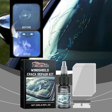 glass crack repair kit car front windshield cracks scratches clear vision adhesive liquid_autovado.com