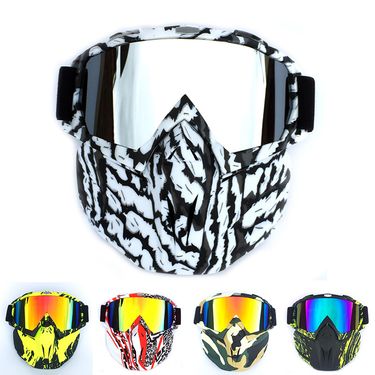 Face Shield Off-Road Motorcycle Racing Outdoor Riding Glasses Ski Goggles_autovado.com