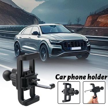 New Energy Vent Phone Holder Base With Rotatable Car Wireless Charging Accessories_autovado.com