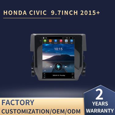 Suitable for Honda New Civic vertical screen car navigation system Android smart WIFI Internet car display integrated_autovado.com