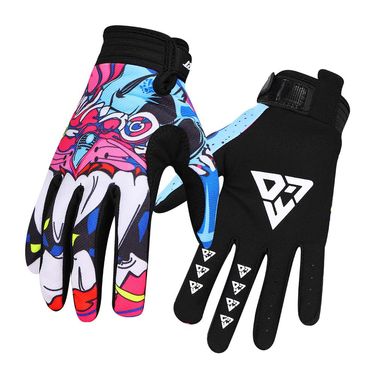 New Off-road Wear-resistant And Breathable Motorcycle All Finger Gloves, Outdoor Bicycle Riding_autovado.com