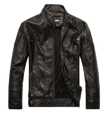 Men's Clothing men's motorcycle PU leather jacket leather jacket men's coat manufacturer leather jacket 8805_autovado.com