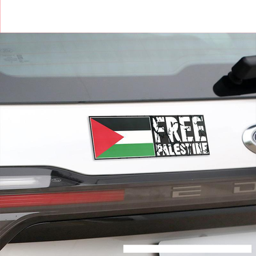 Palestine car decoration stickers FREE PALESTINE flag car body stickers Palestinian flag anti-war car stickers_autovado.com