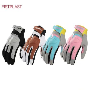 FISTPLAST Men's And Women's Small Touch Screen Macron Four Color Off Road Motorcycle Wear Resistant Long Finger Gloves_autovado.com