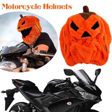 Christmas Hat Crazy Funny Motorcycle Helmet Hood Outdoor Decoration_autovado.com