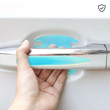 Door Handle Anti Nail Cover Scratch, Night Light, Car Door Bowl Sticker, Paint Surface Protection Film Decoration_autovado.com