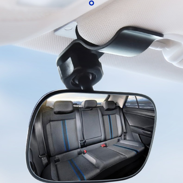 Car interior rearview baby observation reflective reverse blind spot mirror, auxiliary universal wide-angle curved_autovado.com