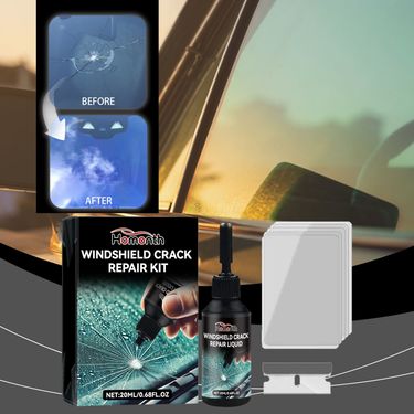 Auto Glass Care Kit Auto Windshield Crack And Scratch Adhesive Repair Solution_autovado.com