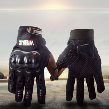 Electric Bike Riding Gloves For Men And Women, Four Seasons Fall Racing Summer Motorcycle Rider Anti Slip Gloves, Trendy_autovado.com