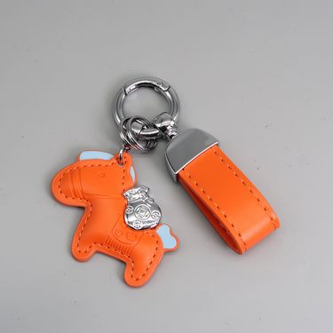 Immediately Get Rich Bracelet Keychain Leather Cartoon Pony Pendant Couple Bag Net Celebrity Car Keychain_autovado.com