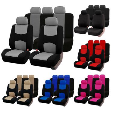Car Seat Cover 5-seat Car Seat Cushion 9 Sets_autovado.com