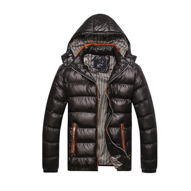 Men's autumn and winter cotton-padded jacket men stand collar men slim warm men cotton-padded jacket jacket_autovado.com