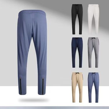 Men's Clothing Sports Trousers Training Running Fitness Outdoor Casual Trousers Breathable Quick-Drying Polyester Sweatpants_autovado.com