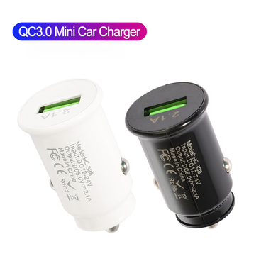 2.1A Blu Ray USB Mobile Single Interface Car Phone Charger_autovado.com
