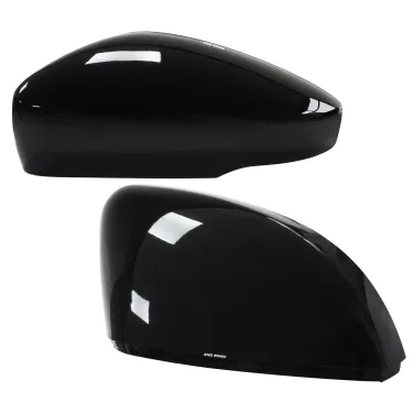 Glossy Black Side Wing Mirror Cover for VW Polo 6R 6C MK5 V 2009 2013 2014 2016 2017 2015 with indicator model_autovado.com