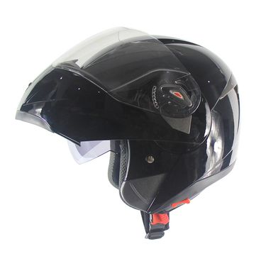 Cross Sectional Double Lens Full Electric Car Four Season Edition Helmet_autovado.com