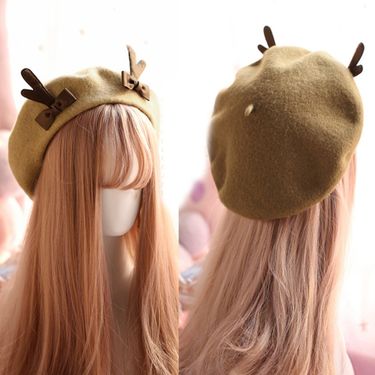 Hot Sale Sweet Cool Biscuits Fashion Antler Lady Party_autovado.com