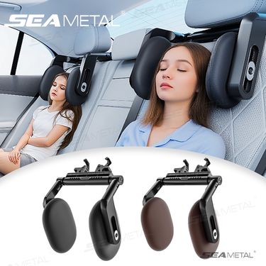 SEAMETAL Neck Headrest Pillow Double Hook Multifunctional Cushion Side Sleeper Memory Foam Pad Car Accessories_autovado.com