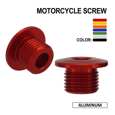 CNC Machined Aluminum Alloy Front Wheel Screws For X/S Off-Road E-Bike Modification (Red/Blue/Gold/Black) – Durable & Lightweight Upgrade_autovado.com