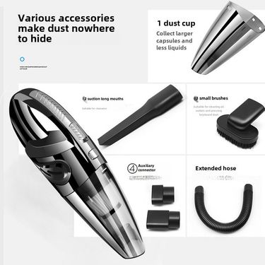 Car vacuum cleaner portable handheld wireless vacuum cleaner high-power wet and dry vacuum cleaner dust remover household_autovado.com