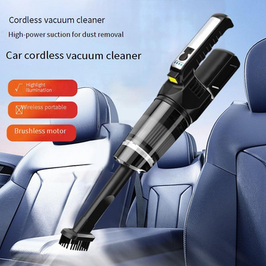 Vacuum Cleaner High Power Car Mounted Wireless Handheld Vacuum Cleaner Small Car Home Dual Use Mini With Light Portable Rechargeable Vacuum Cleaner_autovado.com