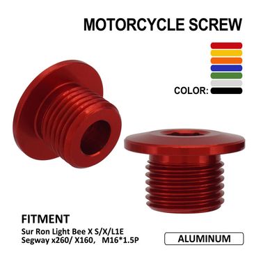 JFG Racing J-20 Front Wheel Bolts For Sur-Ron Light Bee X/S/L1E & Segway X260/X160 – High-Strength CNC Aluminum, Precision Fit_autovado.com