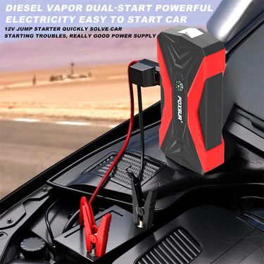 Emergency Jump Starter 12V Large Capacity Car Battery Backup Ignition Mobile Power Bank_autovado.com
