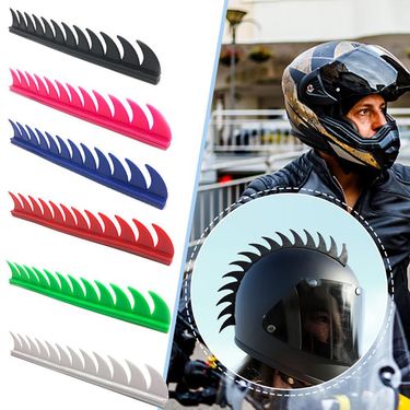 Motorcycle Modification Accessories, Helmet Decoration Strip, Cockscomb Head, Horns, Personalized Stickers_autovado.com