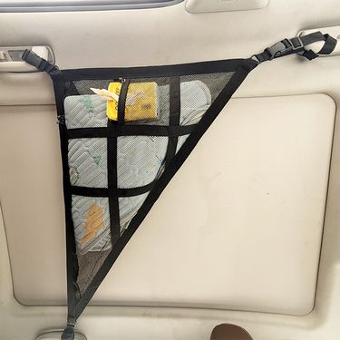 Car Roof Mesh, New For Roof, Storage Bag, Car Triangle Series Mesh Bag_autovado.com
