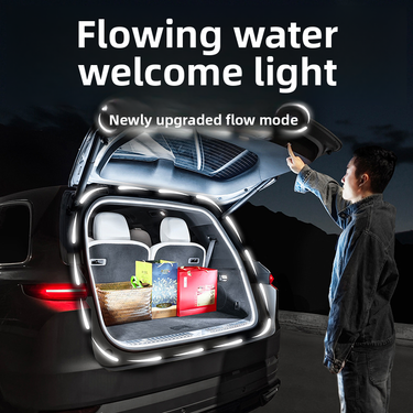 Atmosphere Silicone LED Car Interior Decorative Flowing Light Front And Rear Trunk Lighting_autovado.com