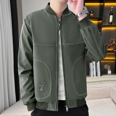 Men's jackets for spring and autumn, new Korean casual plus size, youth men's jackets, baseball jackets, men's tops, trendy_autovado.com