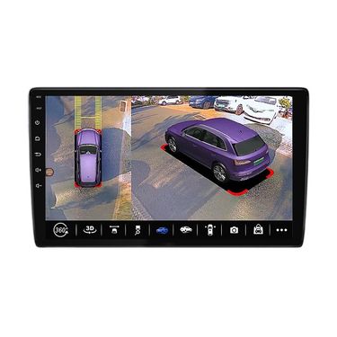 360° Panoramic Navigation System With 1080P HD Night Vision - All-in-One Smart Car Head Unit With DVR, GPS, Wireless CarPlay & Android Auto_autovado.com