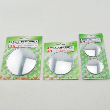 Car Rearview Small Round Bus Truck Reversing Thin Convex Wide Angle Blind Spot Mirror 3R-033_autovado.com