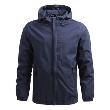 Men's Clothing jacket autumn new casual men's coat baseball jacket hooded sports fashion men's clothing_autovado.com
