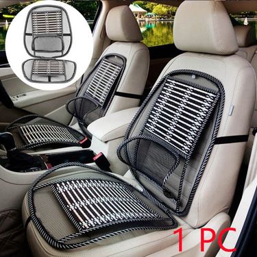 Ventilation Breathable Interior Accessories Chair Massage Lumbar Car Seat Cooling Support Waist Cushion Auto Back Pad_autovado.com