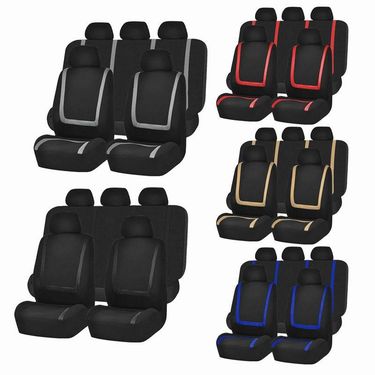 Polyester mesh car seat cover Universal model suitable for five-seater models_autovado.com