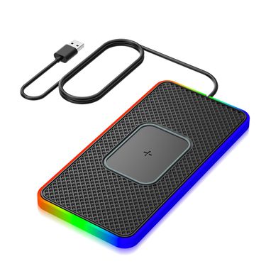 Atmosphere Light Emitting Car Phone Wireless Charger Suitable For_autovado.com