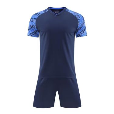 Men's Clothing summer adult sports training jerseys printed with words and numbers football uniforms suits men's sweat-absorbent and breathable_autovado.com
