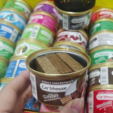 Car Supplies, Wooden Blocks, Canned Food, Coffee Aroma, Aromatherapy, New Car Deodorizing, Fiber Air Freshener_autovado.com