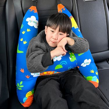 Children's car headrest cartoon car pillow rear neck pillow car pillow car sleeping artifact interior supplies_autovado.com
