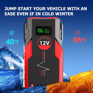 Emergency 12V Power Bank Car Battery Jump Starter_autovado.com