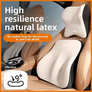 Support Headrest Waist Cushion Seat Driving Lumbar Neck Car Pillow_autovado.com