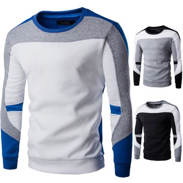 Men's Clothing new men's baseball uniform sweatshirt plus velvet and thickened men's clothing 9269_autovado.com