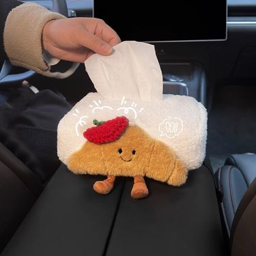 for Women Creative Armrest Box Tissue Holder Hanging Car Interior Decoration Supplies_autovado.com